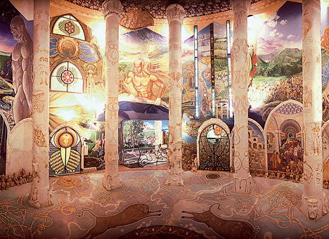 damanhur hall of mirrors