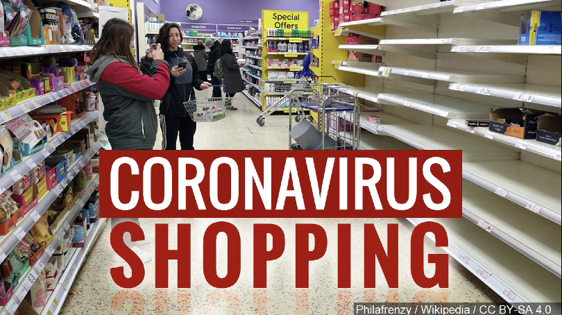 Coronavirus Shopping foto