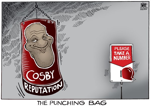 Cosby punching bag