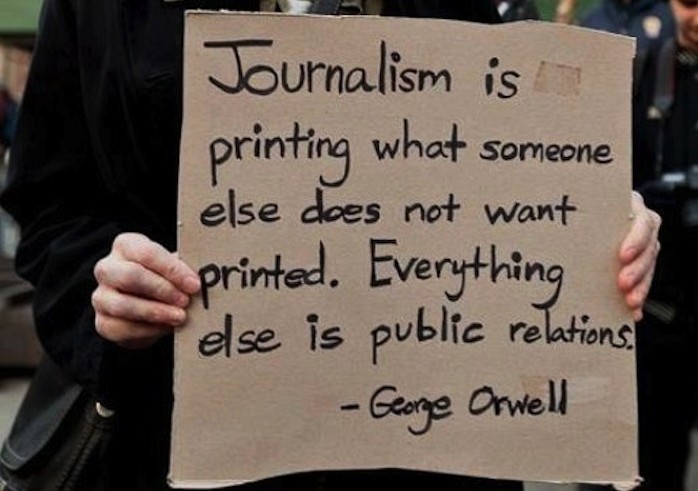 Journalism-is-Orwell