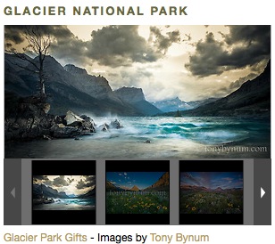 Tony Bynum's foot of Glacier National Park