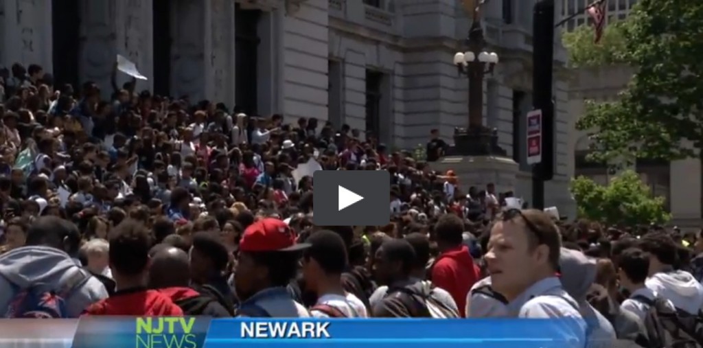 Newark 1505 student walkout