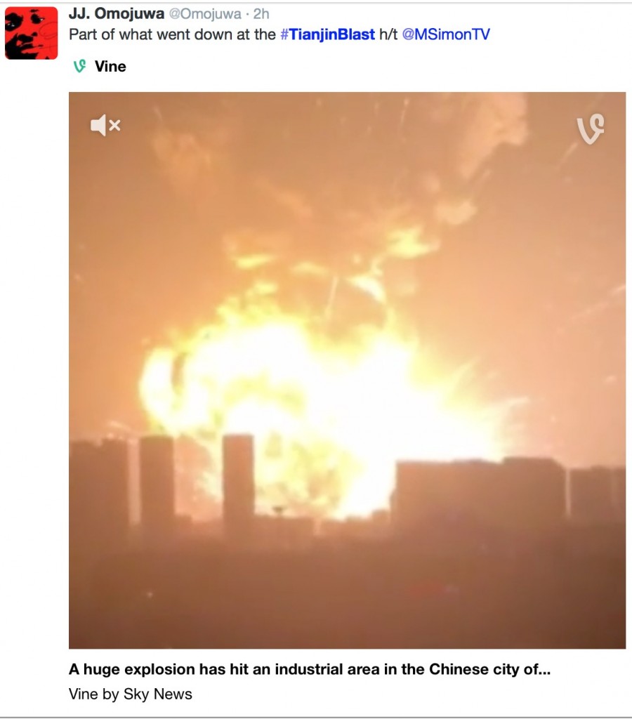 Tianjin blasts