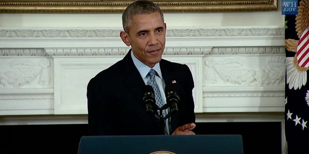 Obama at press conference