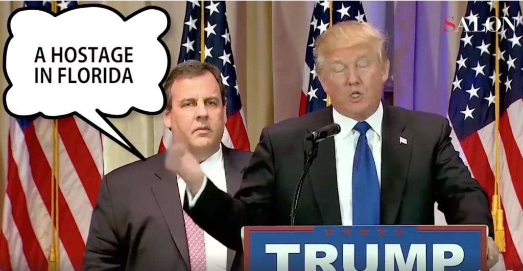 Christie's a hostage in Florida
