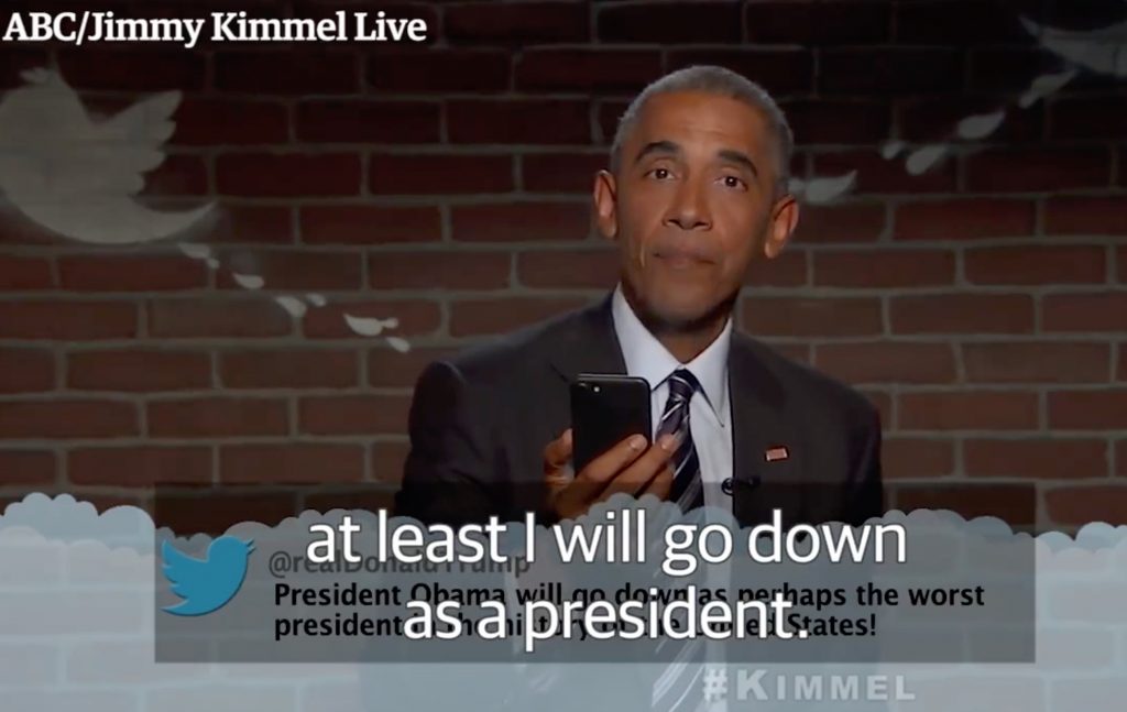 Obama: at least I will go down as president
