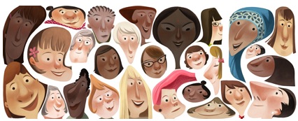 Google's Women's Day graphic