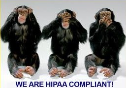 Monkeys demonstrate HIPAA compliance