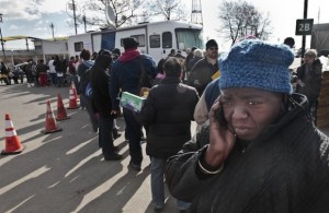 sandy relief denied to African Americans
