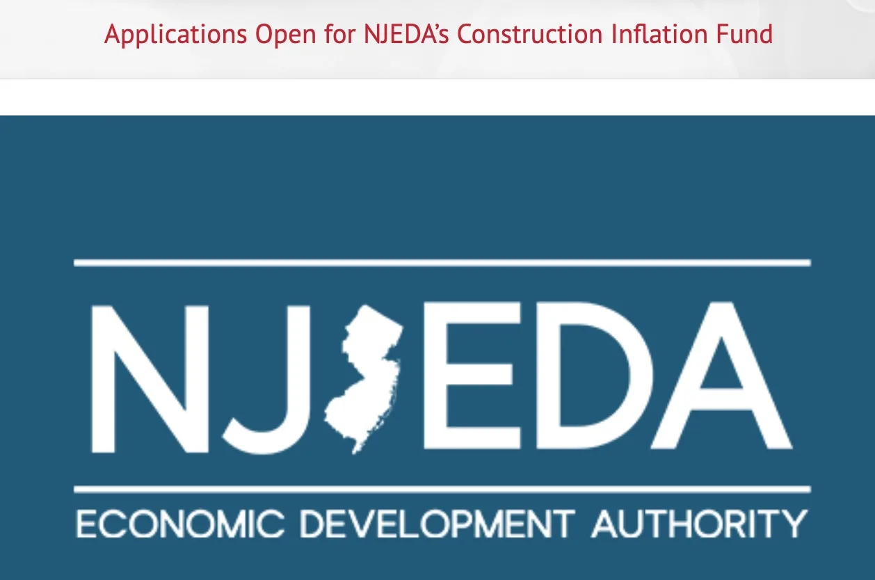 NJEDA’s Construction Inflation Fund